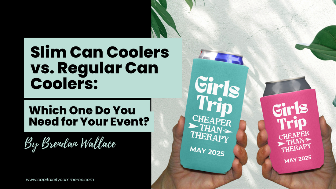 Slim Can Coolers vs. Regular Can Coolers: Which One Do You Need for Your Event?