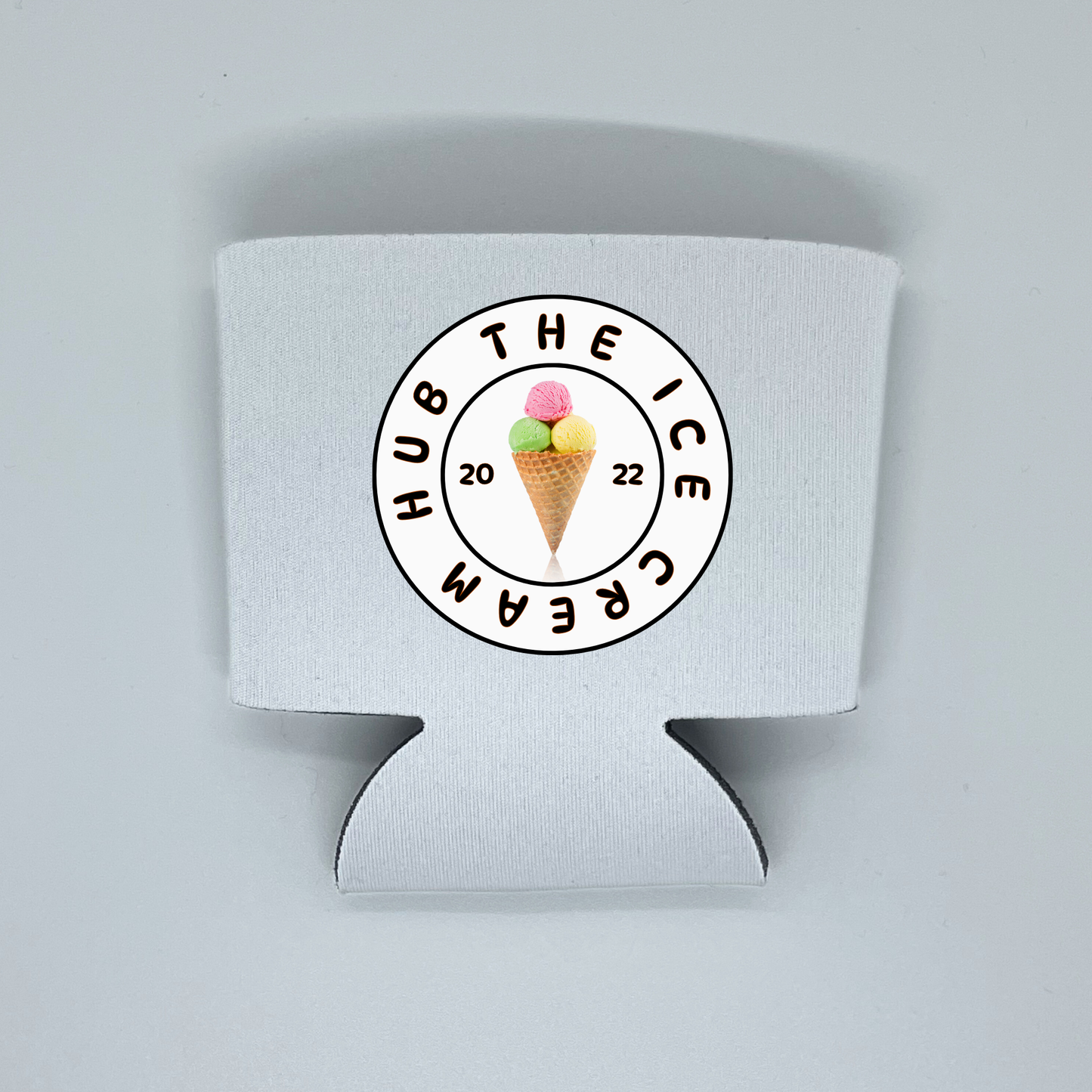 Custom Logo on Foam Ice Cream Pint Coolers for Ice Cream Business Or Company