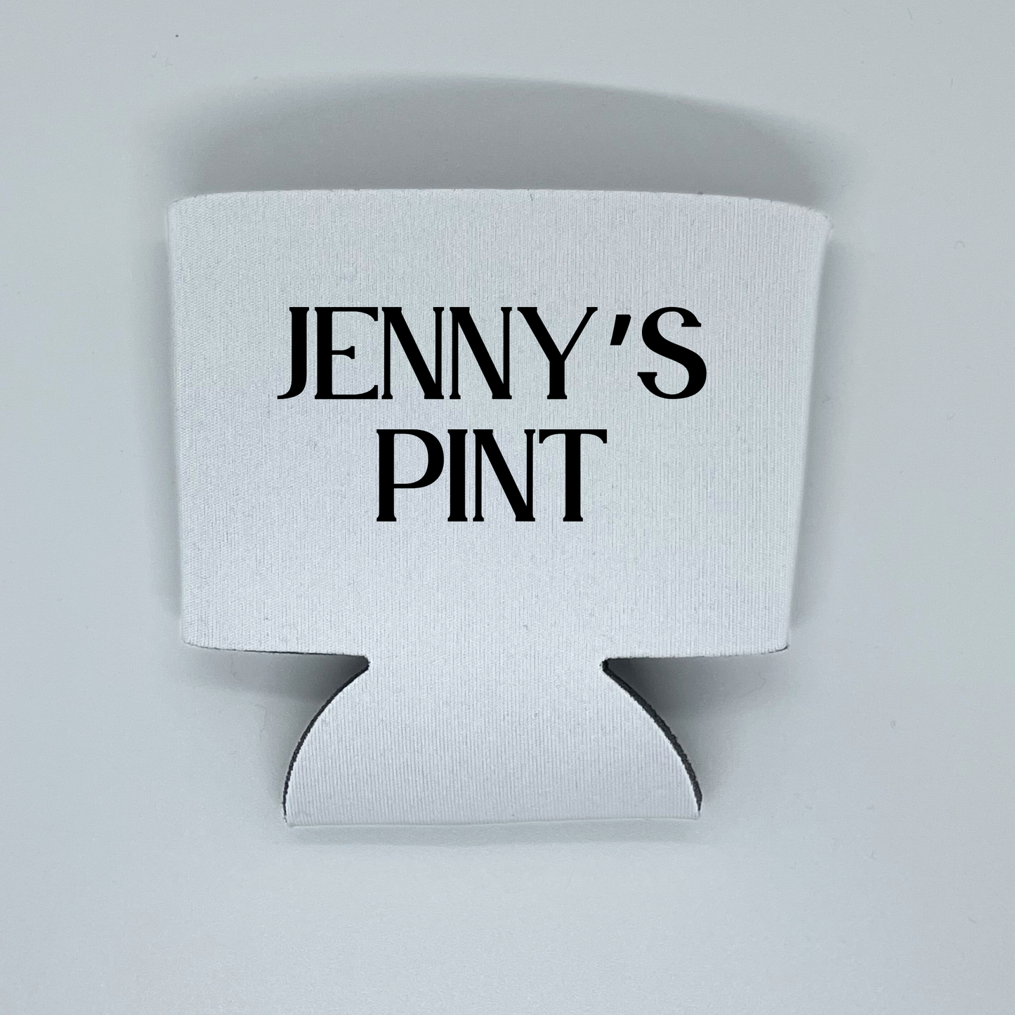 Custom Ice Cream Pint Sleeves, Personalized Name on Foam Ice Cream Pint Coolers