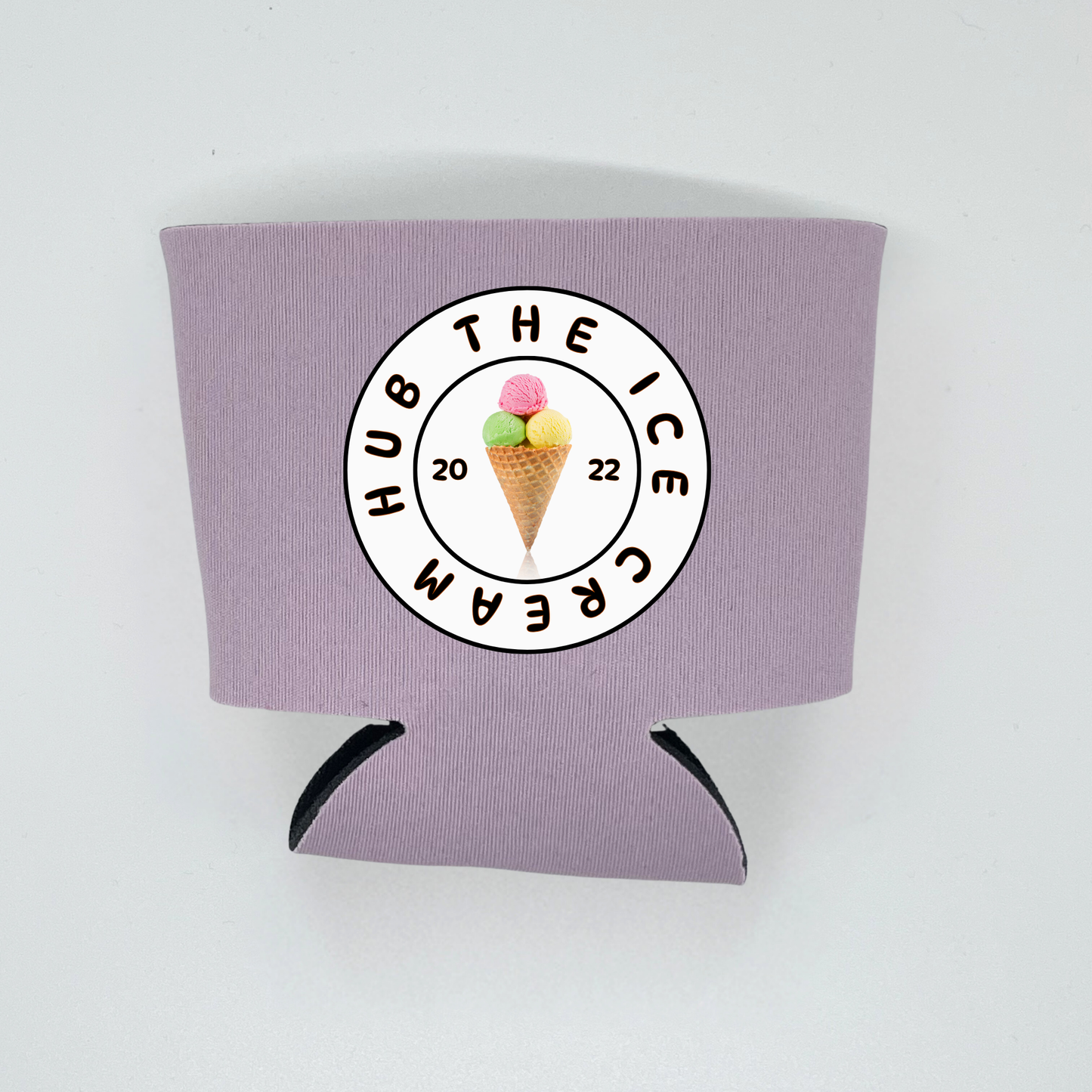 Custom Logo on Foam Ice Cream Pint Coolers for Ice Cream Business Or Company
