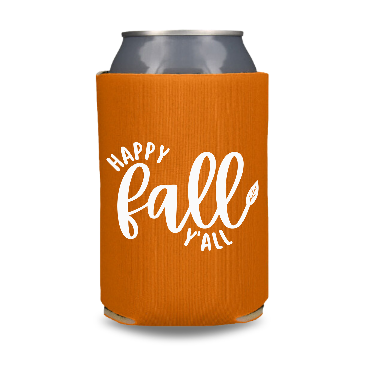 Fall Can Coolers, Happy Fall Y'all Coolies