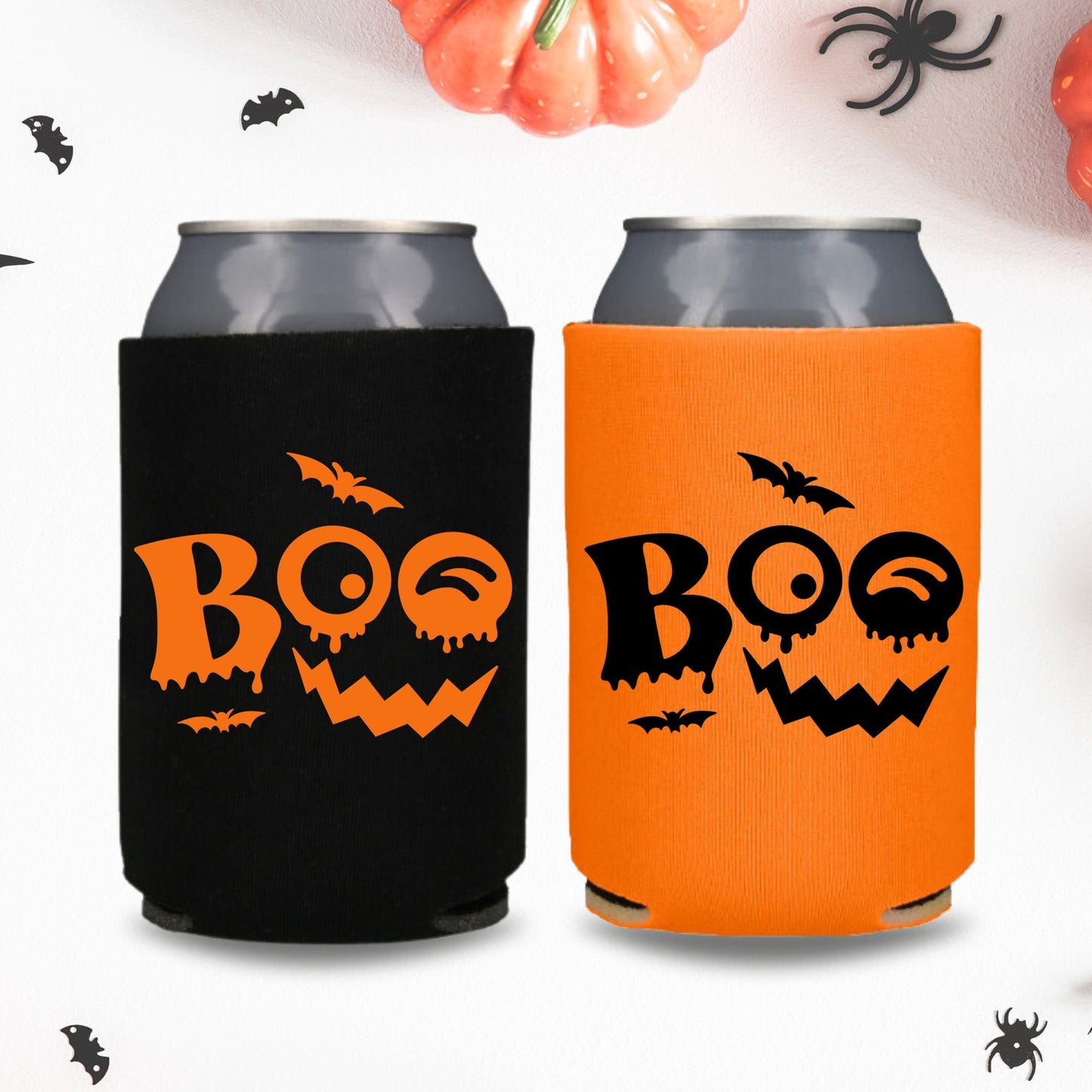 Halloween Can Coolers, Boo Beer Coolies