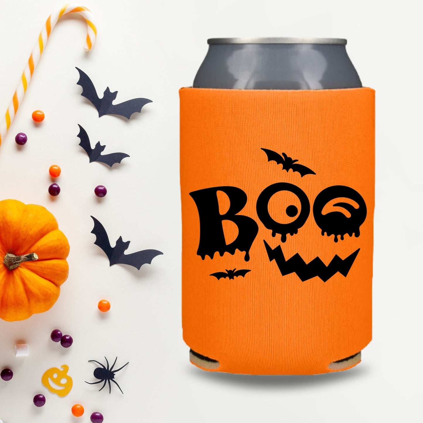 Halloween Can Coolers, Boo Beer Coolies