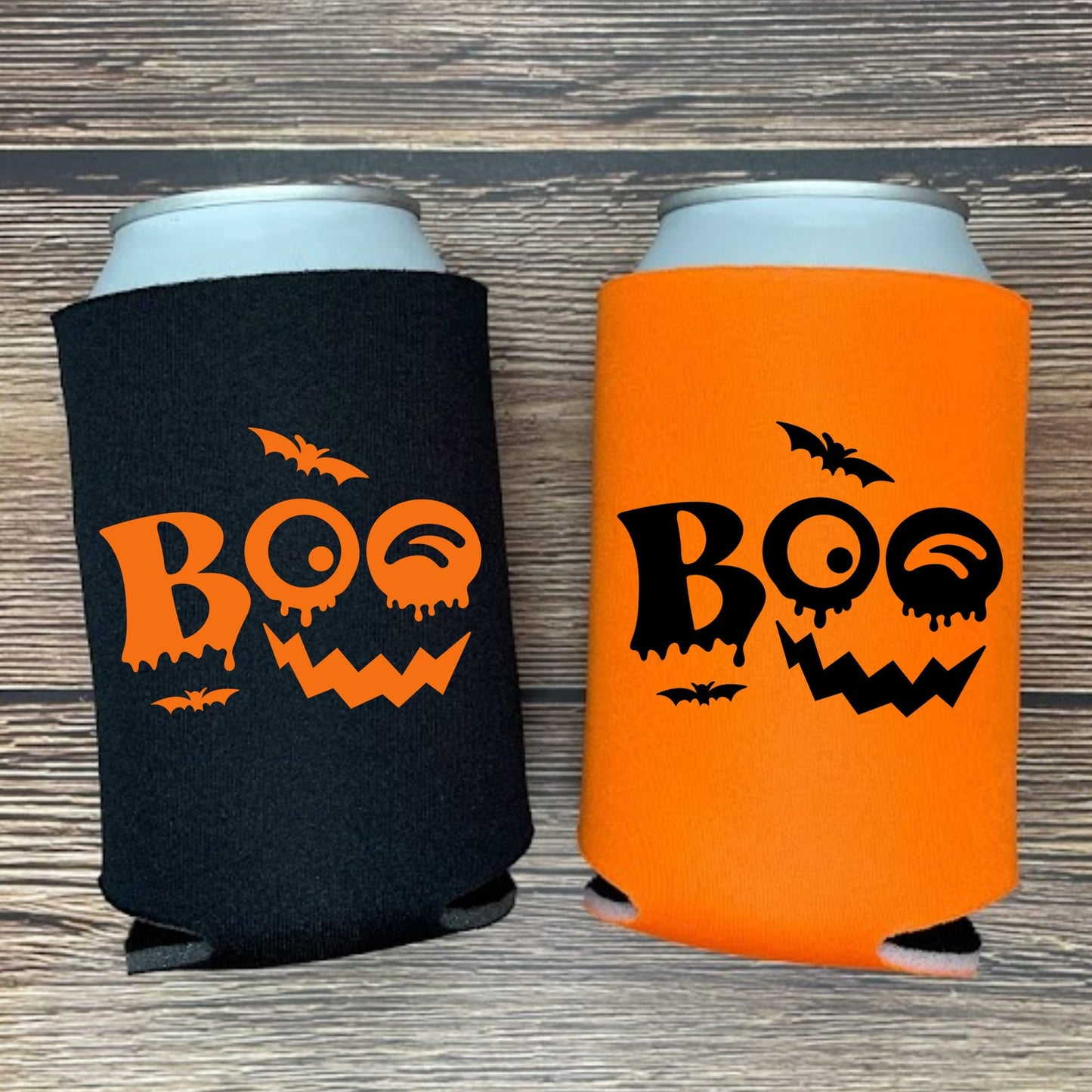 Halloween Can Coolers, Boo Beer Coolies
