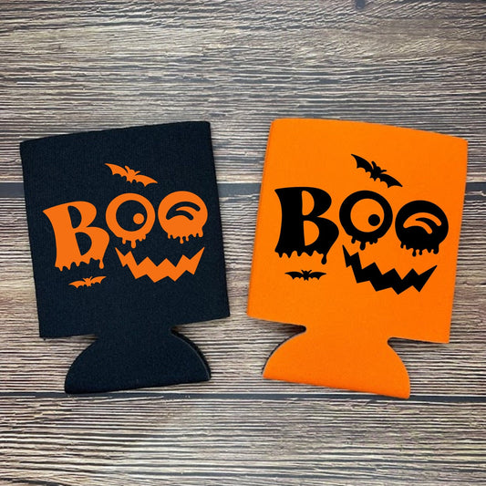 Halloween Can Coolers, Boo Beer Coolies