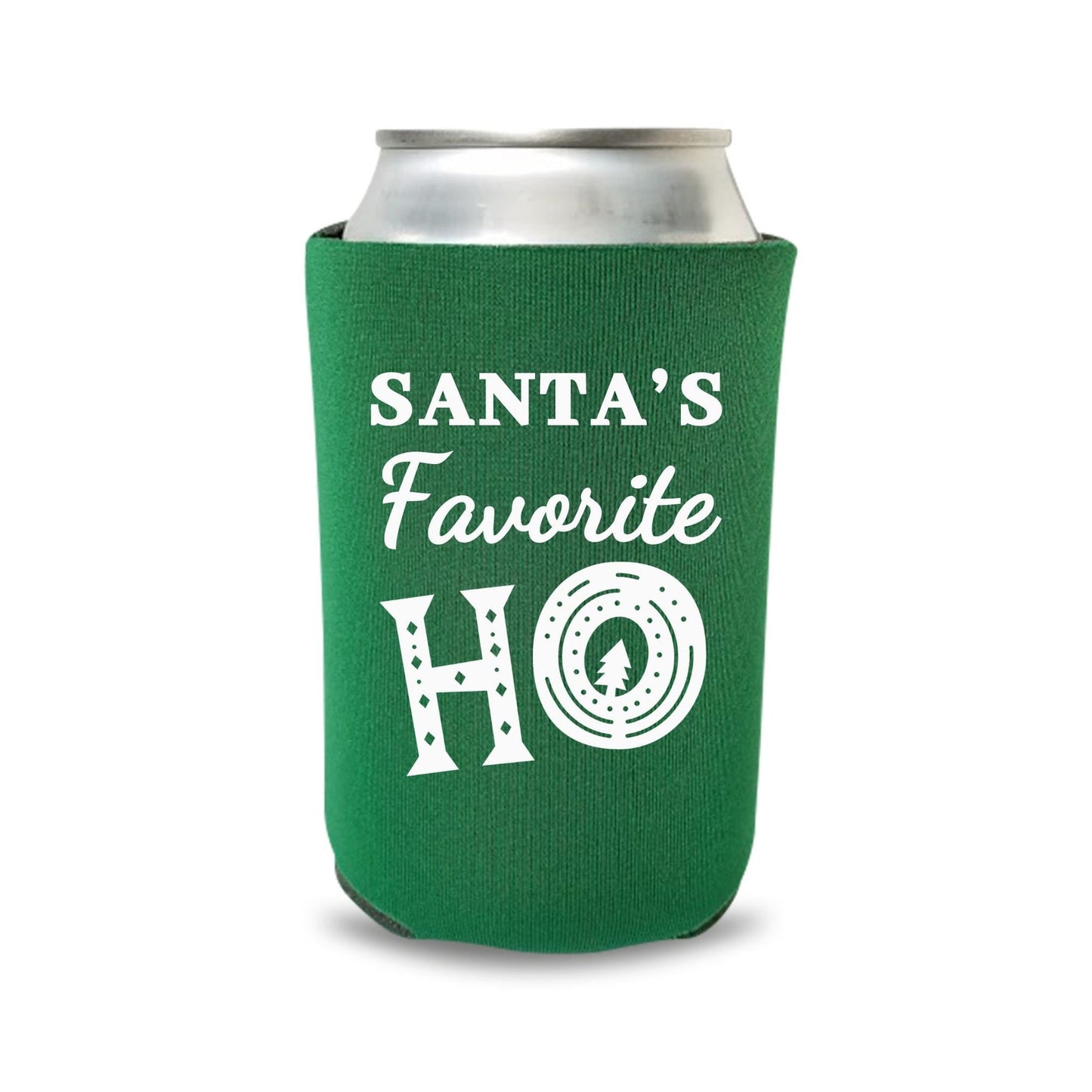 Christmas Can Coolers, Santa's Favorite Ho Beer Coolies