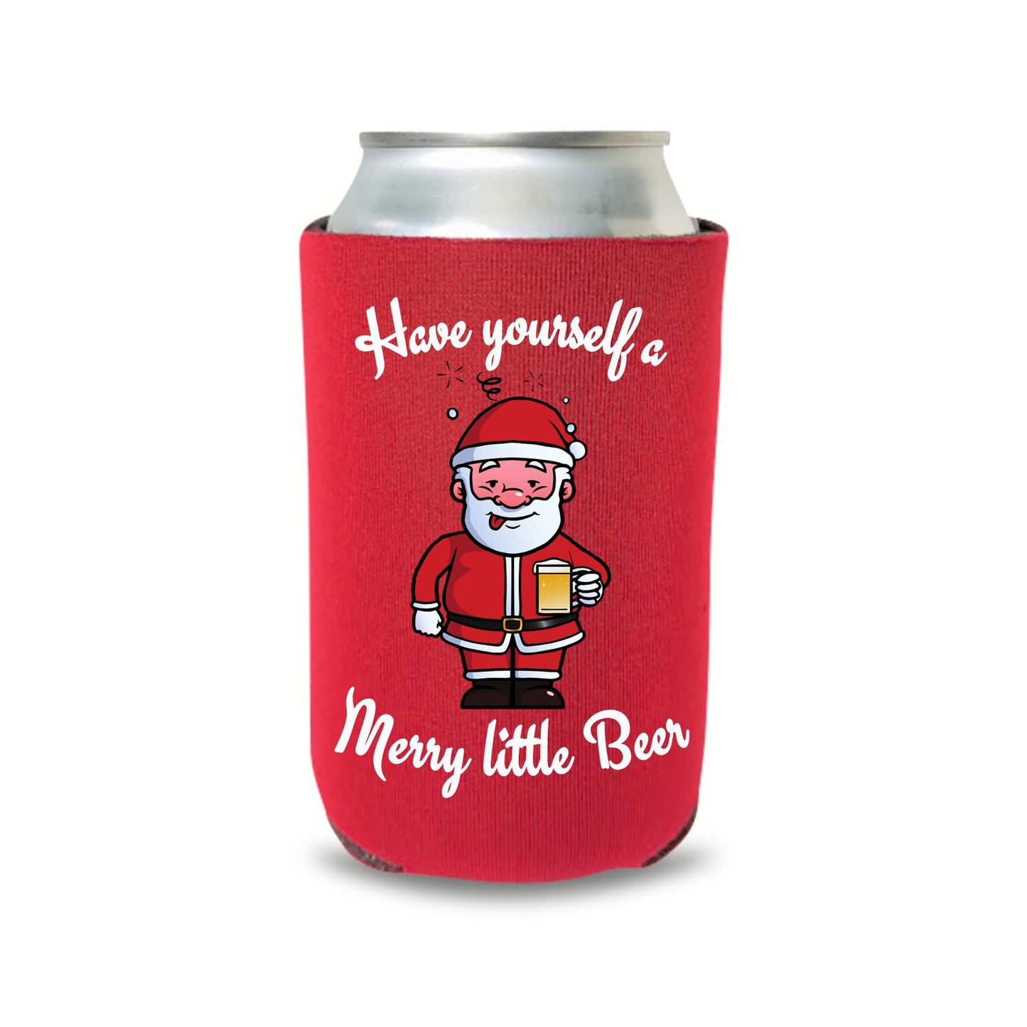 Christmas Can Coolers, Have Yourself A Merry Little Beer Beer Coolies