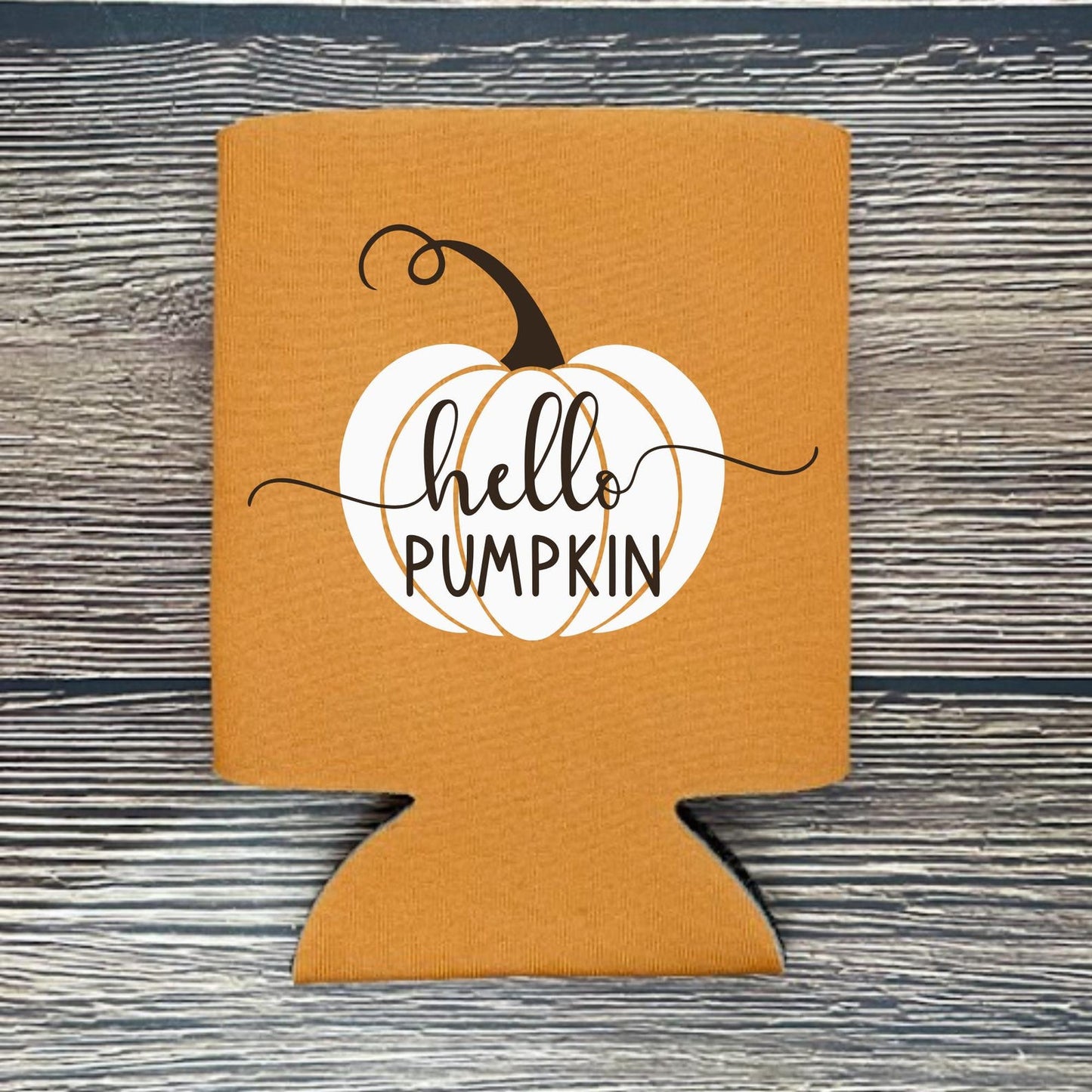 Thanksgiving Baby Shower Can Coolers, Hello Pumpkin Coolies