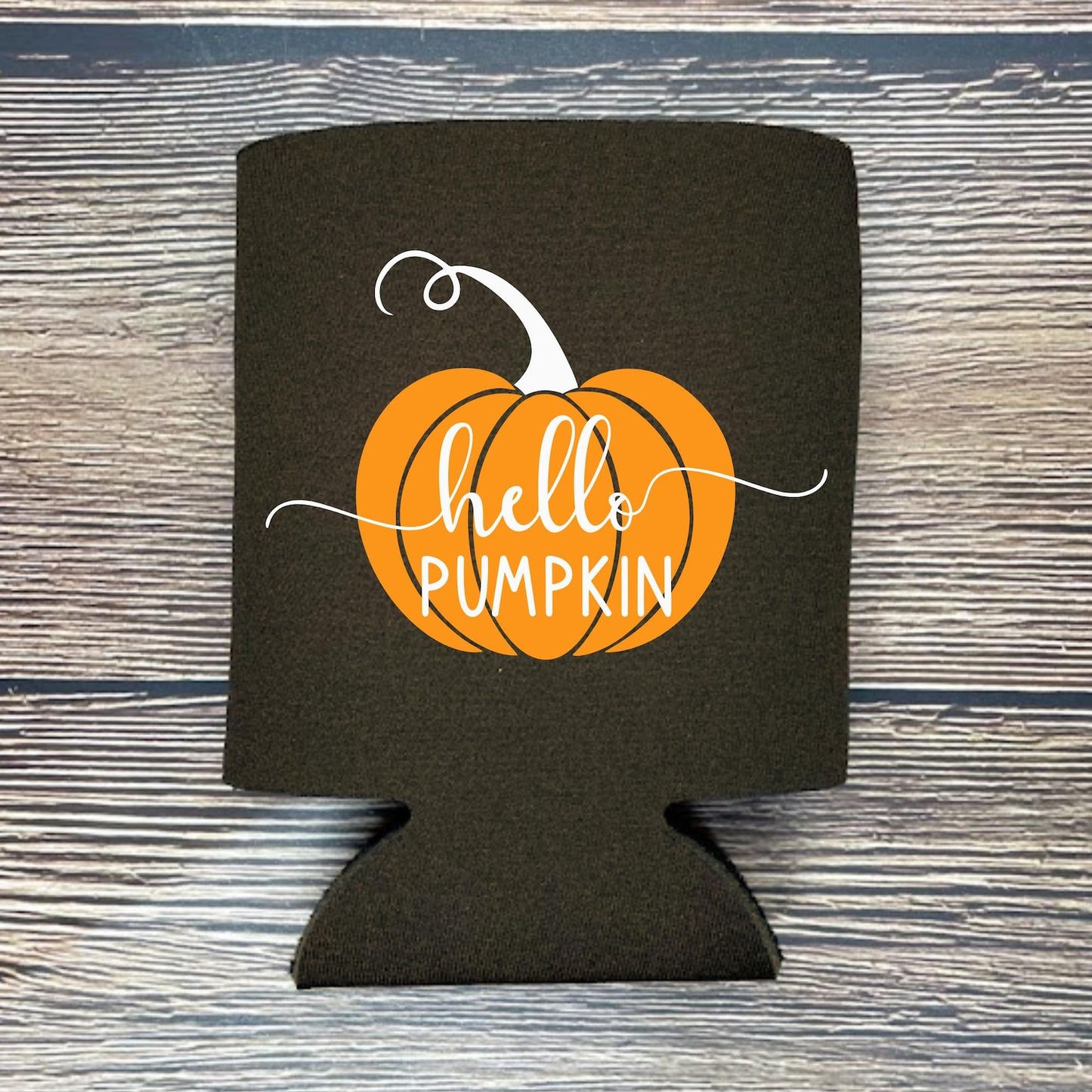 Thanksgiving Baby Shower Can Coolers, Hello Pumpkin Coolies