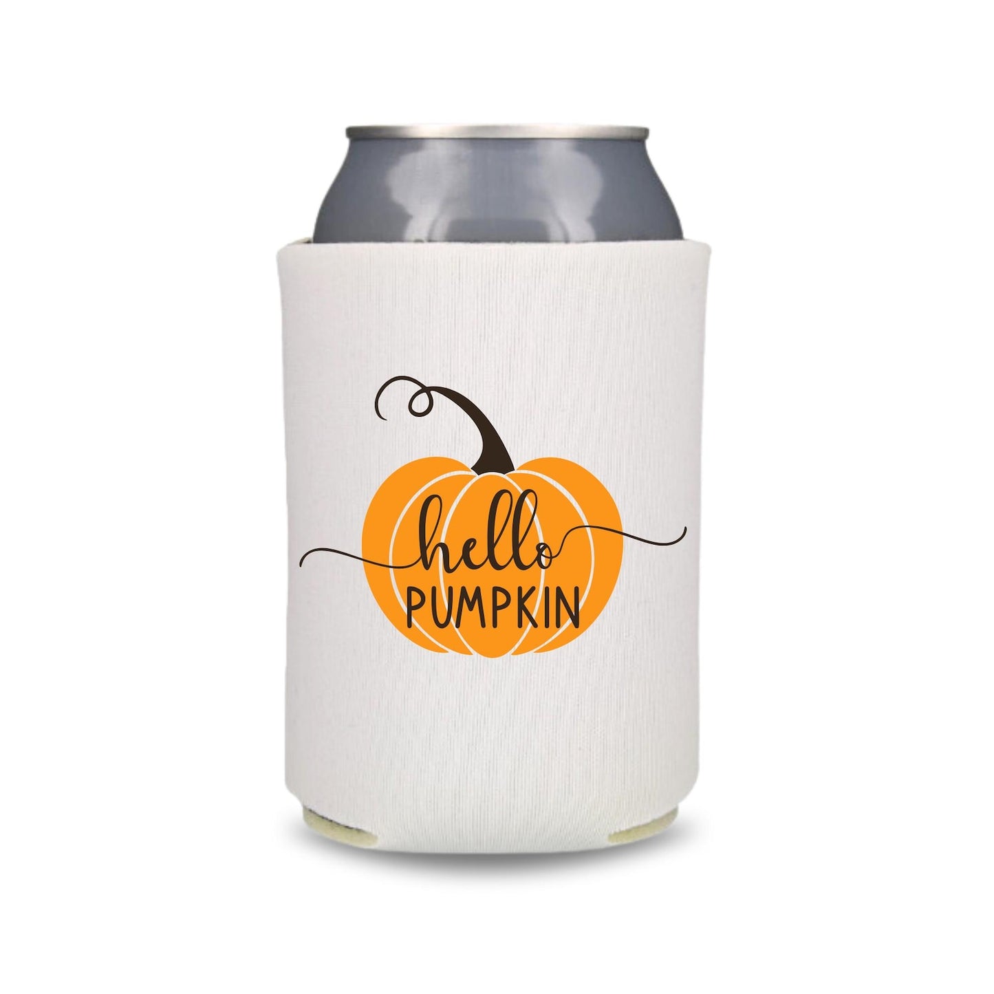 Thanksgiving Baby Shower Can Coolers, Hello Pumpkin Coolies