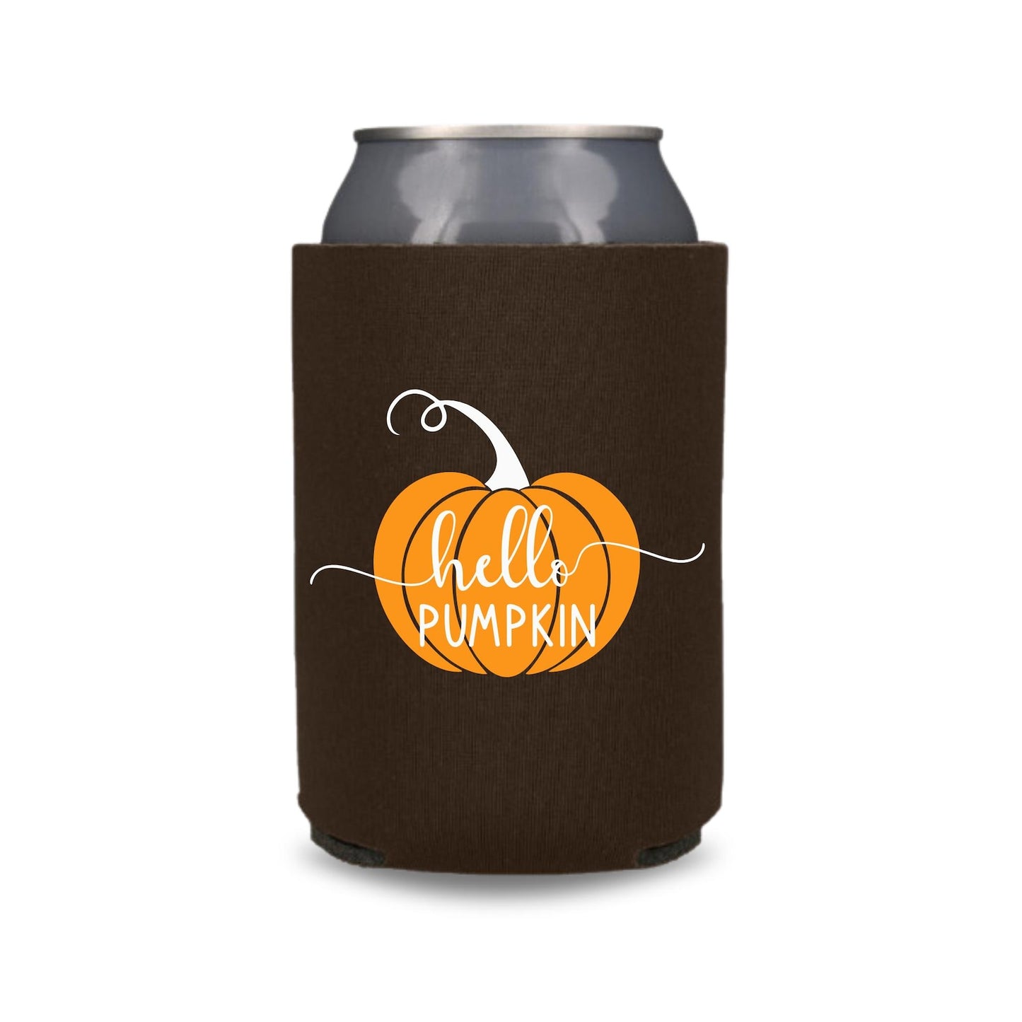 Thanksgiving Baby Shower Can Coolers, Hello Pumpkin Coolies
