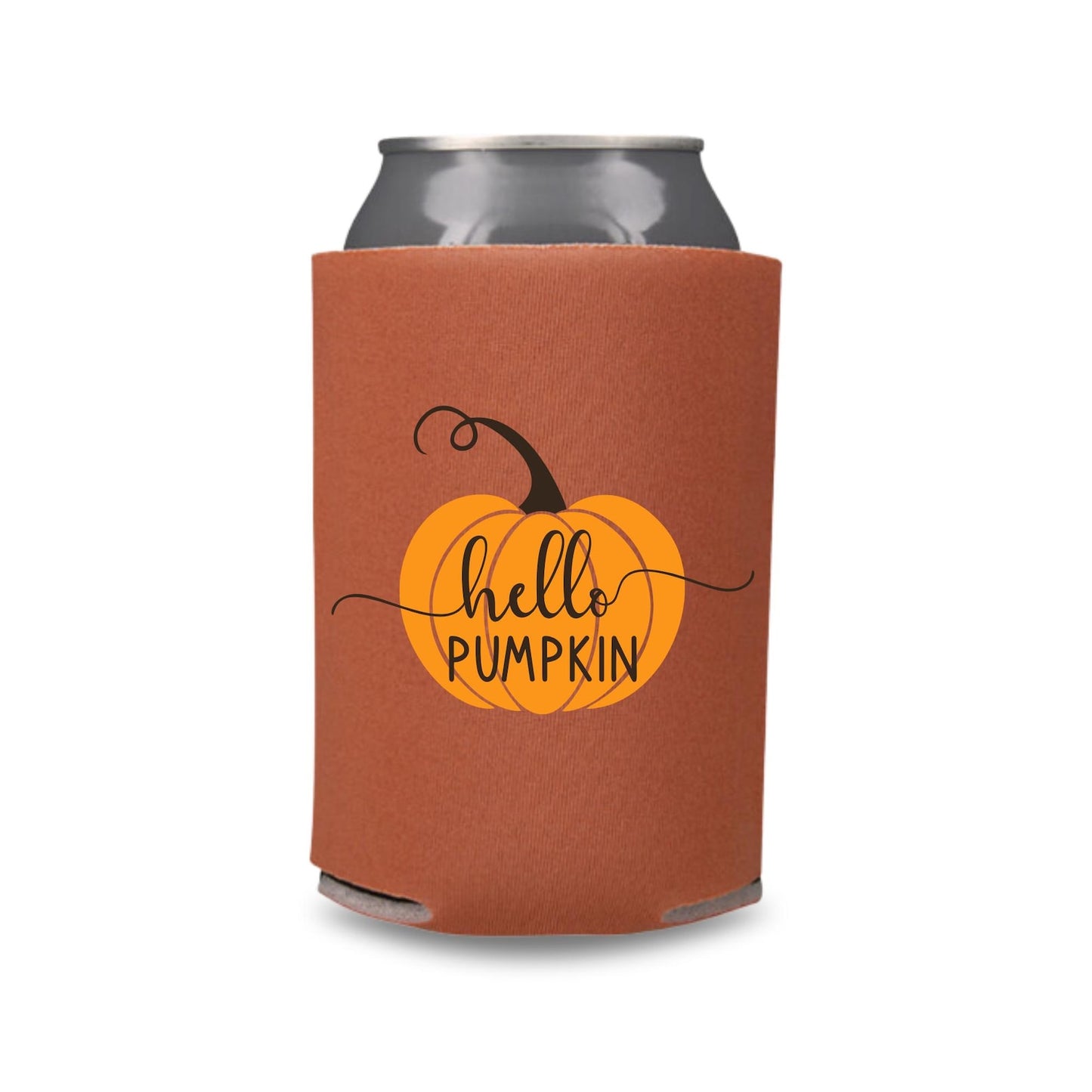Thanksgiving Baby Shower Can Coolers, Hello Pumpkin Coolies