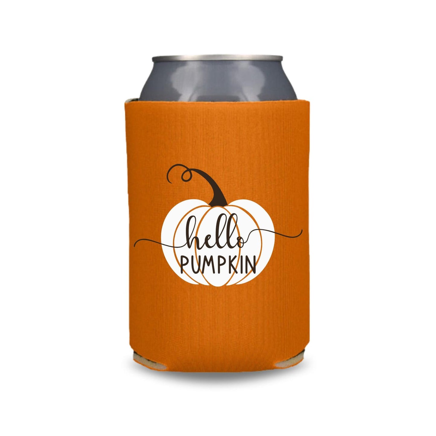 Thanksgiving Baby Shower Can Coolers, Hello Pumpkin Coolies