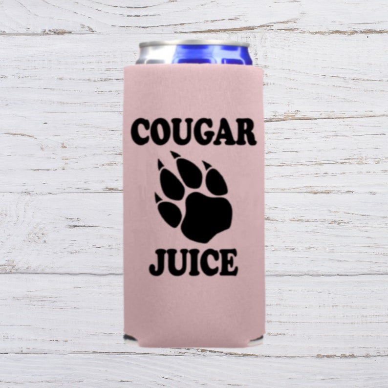 Funny Spiked Seltzer Coolers, Cougar Juice Skinny Coolies
