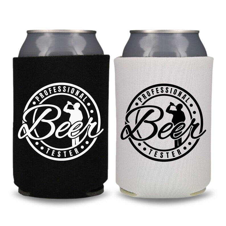 Funny Beer Can Coolers, Professional Beer Tester Coolies
