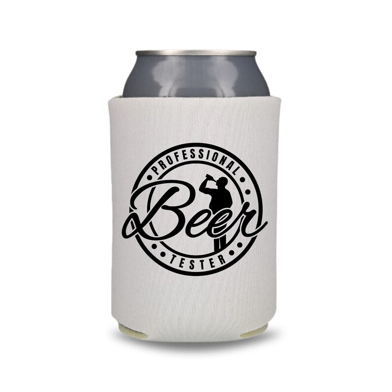 Funny Beer Can Coolers, Professional Beer Tester Coolies