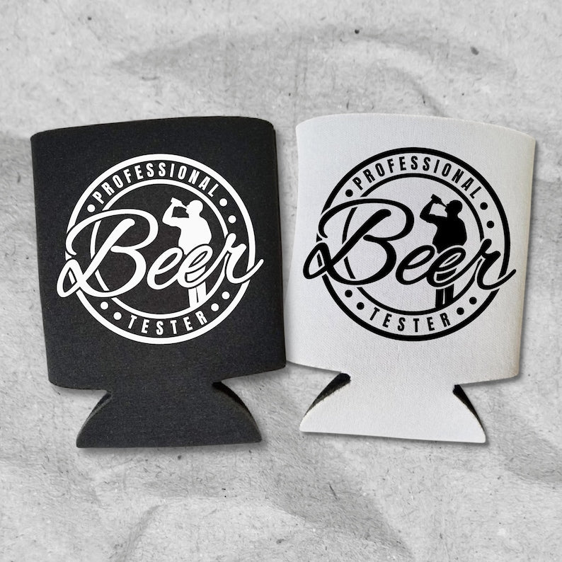 Funny Beer Can Coolers, Professional Beer Tester Coolies