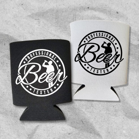 Funny Beer Can Coolers, Professional Beer Tester Coolies