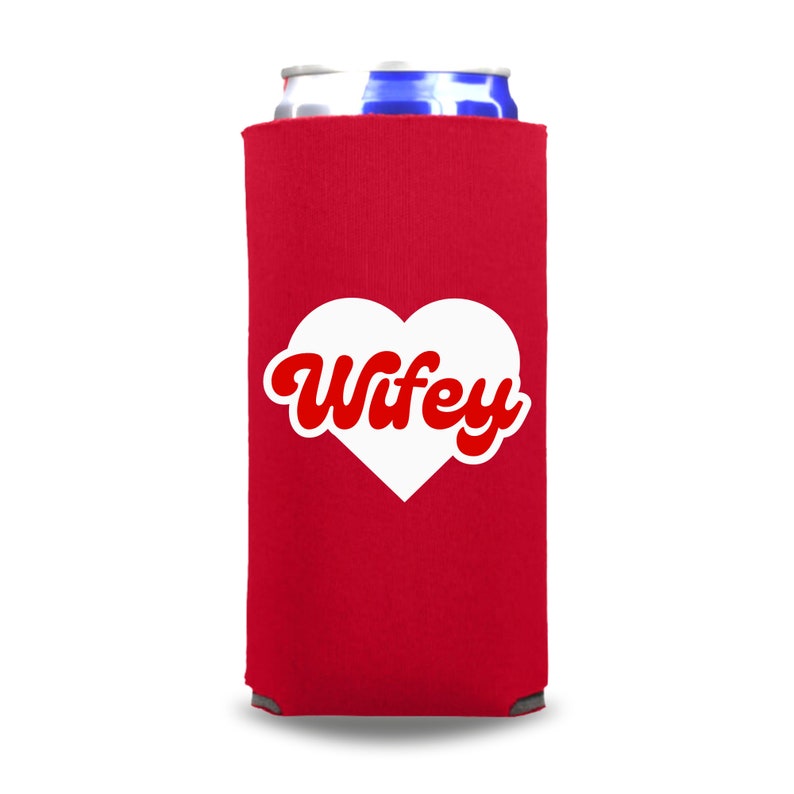 Couple Valentine's Skinny Coolers, Hubby and Wifey Spiked Seltzer Coolies