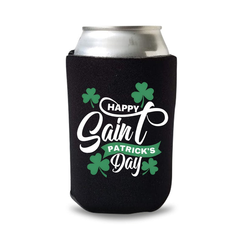 Happy Saint Patrick's Day Can Coolers
