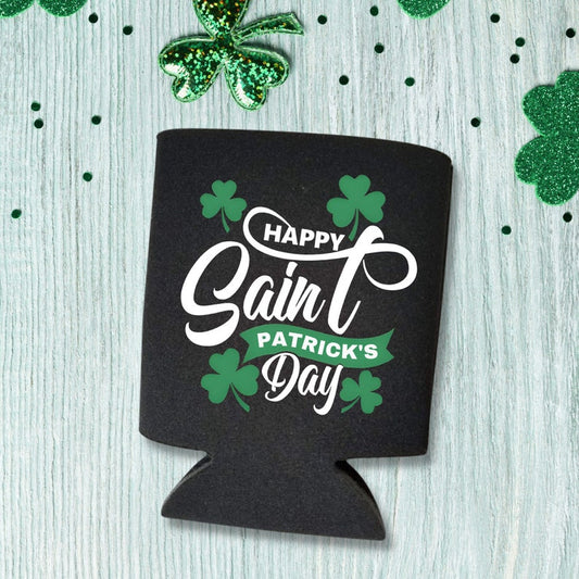 Happy Saint Patrick's Day Can Coolers