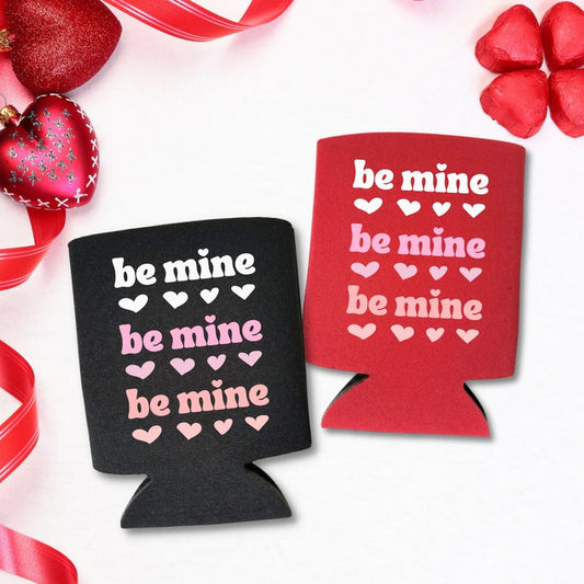Valentine's Day Beer Coolers, Be Mine Coolies