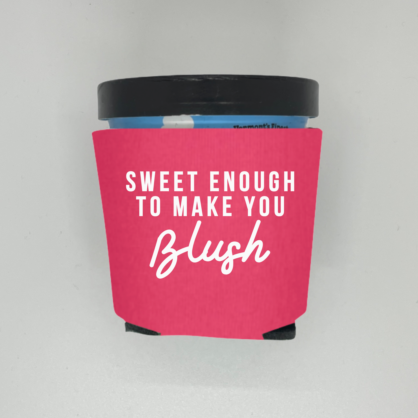 Foam Ice Cream Pint Sleeves, Sweet Enough To Make You Blush