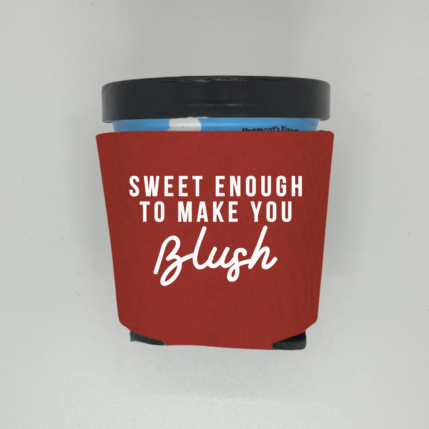 Foam Ice Cream Pint Sleeves, Sweet Enough To Make You Blush