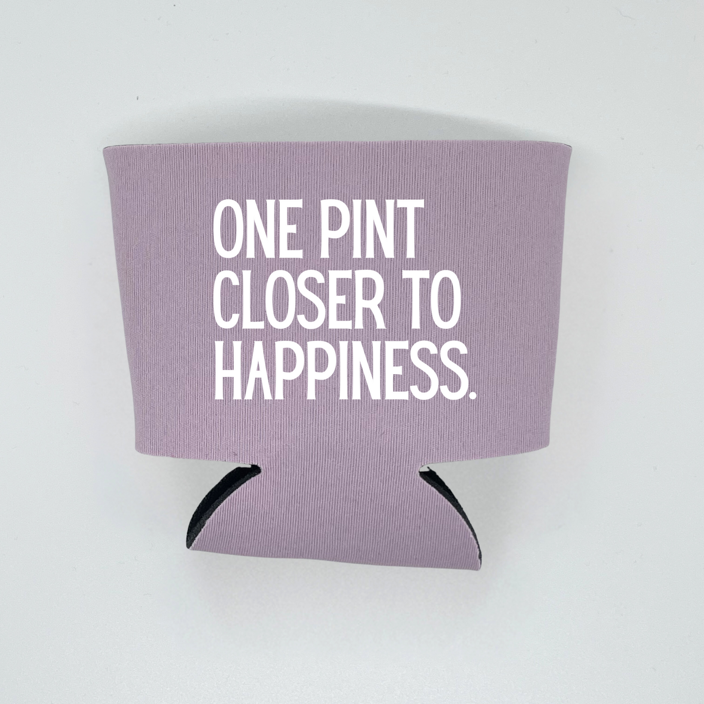 Foam Ice Cream Pint Sleeves, One Pint Closer To Happiness