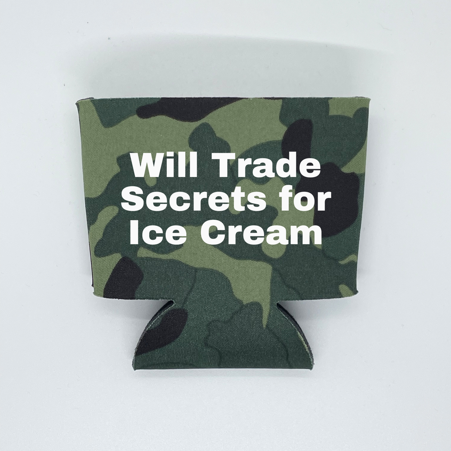 Foam Ice Cream Pint Sleeves, Will Trade Secrets For Ice Cream