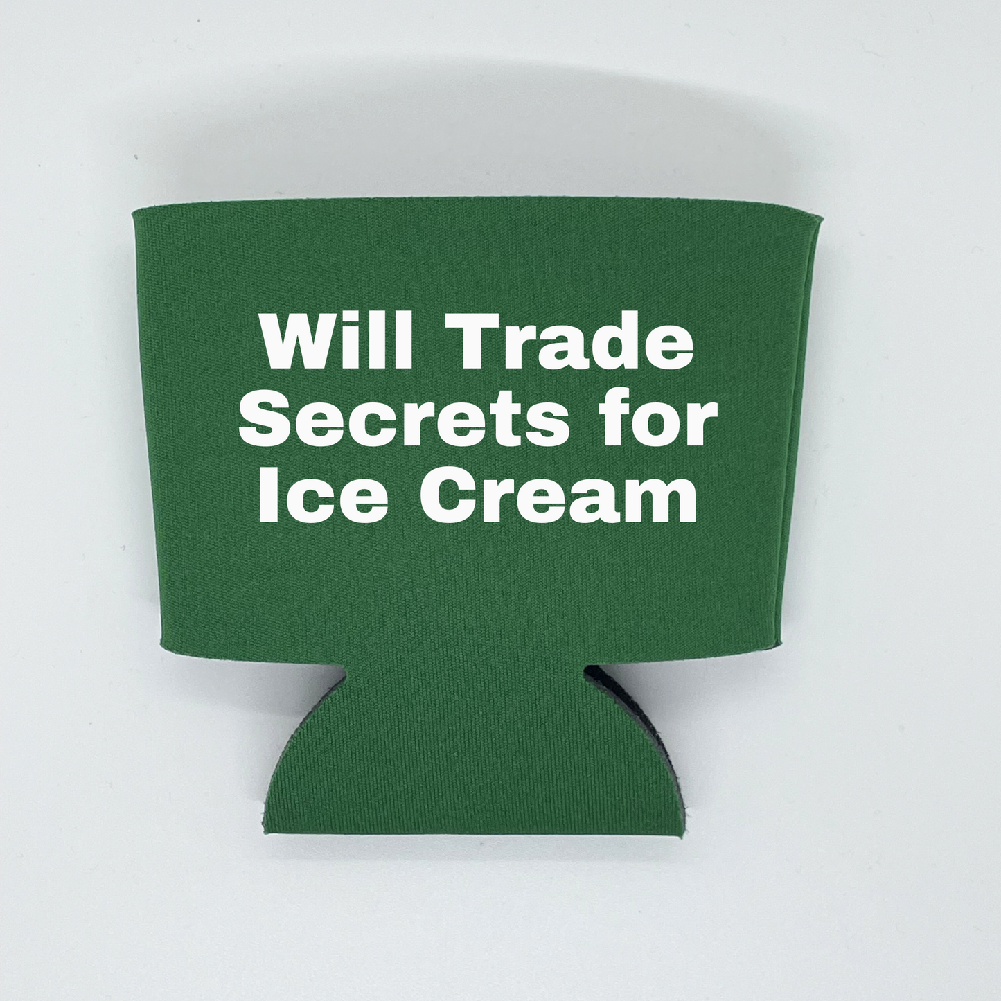 Foam Ice Cream Pint Sleeves, Will Trade Secrets For Ice Cream