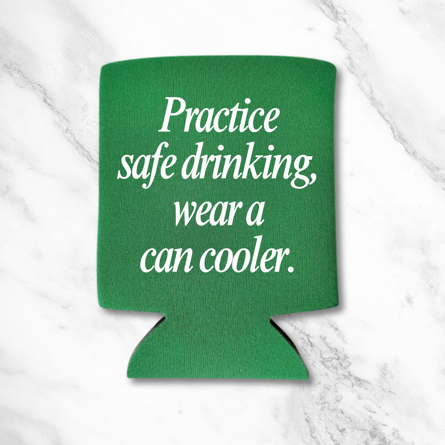 Funny Beer Can Coolers, Practice Safe Drinking Wear A Can Cooler Coolies