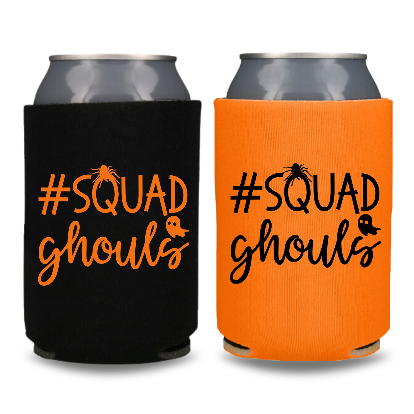 Halloween Can Coolers, Squad Ghouls Beer Coolies
