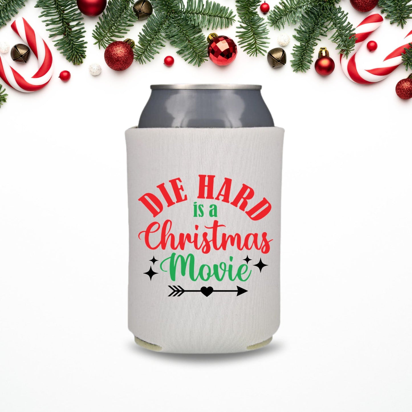 Christmas Can Coolers, Die Hard Is A Christmas Movie Beer Coolies