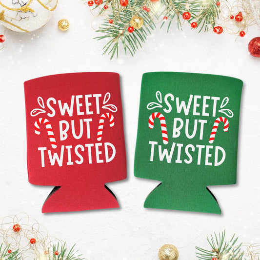 Christmas Can Coolers, Sweet But Twisted Beer Coolies