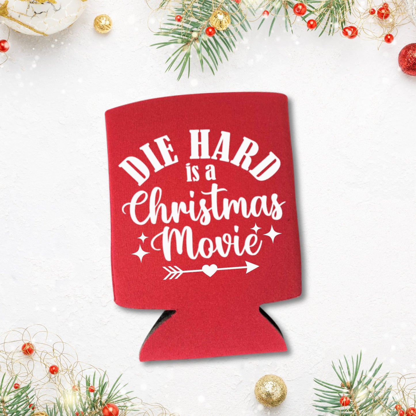 Christmas Can Coolers, Die Hard Is A Christmas Movie Beer Coolies