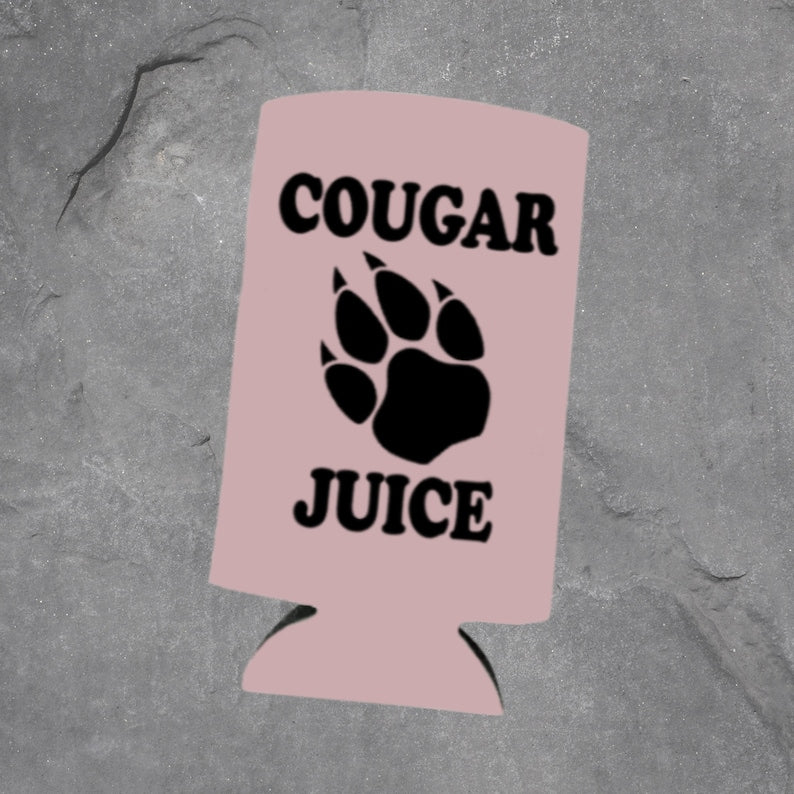 Funny Spiked Seltzer Coolers, Cougar Juice Skinny Coolies