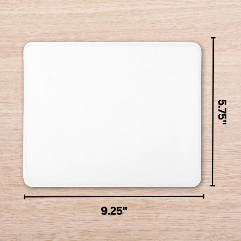 Custom Photo on Mousepad, Computer Office Desk Accessory